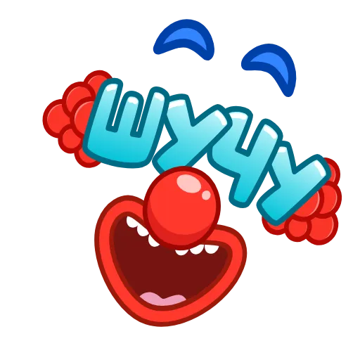 🤡 Стикер «Летние слова» для Telegram