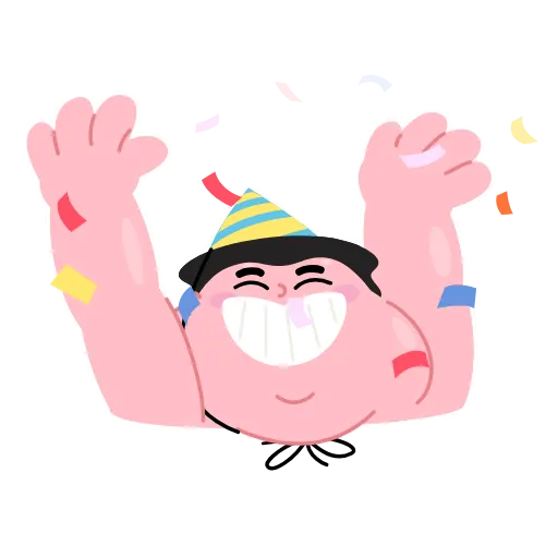 🥳 Стикер «Sumo» для Telegram