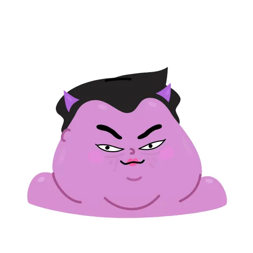 😈 Стикер «Sumo» для Telegram