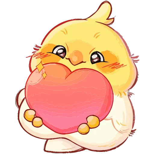 ❤️ Эмодзи «Лучик» для Telegram