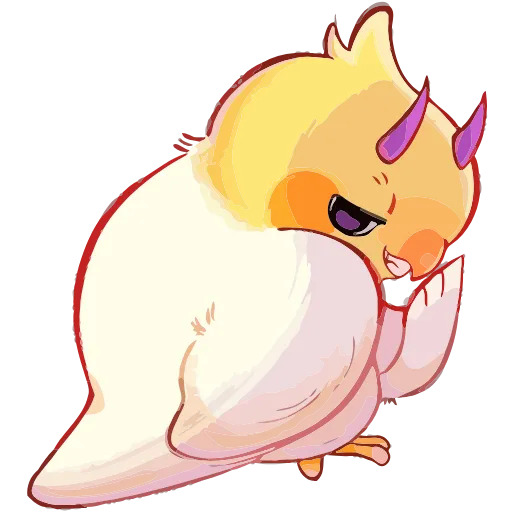 😈 Эмодзи «Лучик» для Telegram
