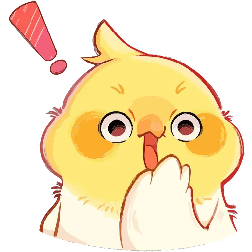 😱 Эмодзи «Лучик» для Telegram