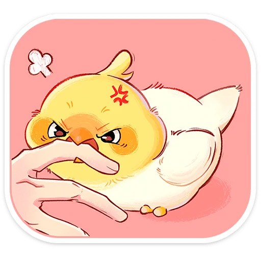 🐣 Стикер «Лучик» для Telegram
