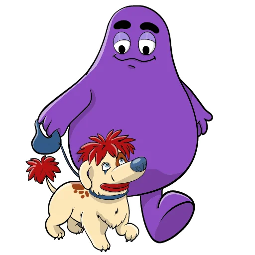 Стикерпак GRIMACE_FAMILY для Telegram — скачать