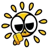 👎 Эмодзи «Солнышко» для Telegram