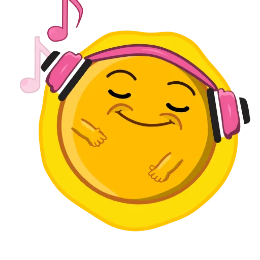 🎧 Стикер «Sunny» для Telegram