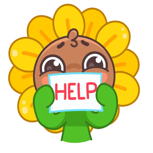 🆘 Эмодзи «Sunflower» для Telegram