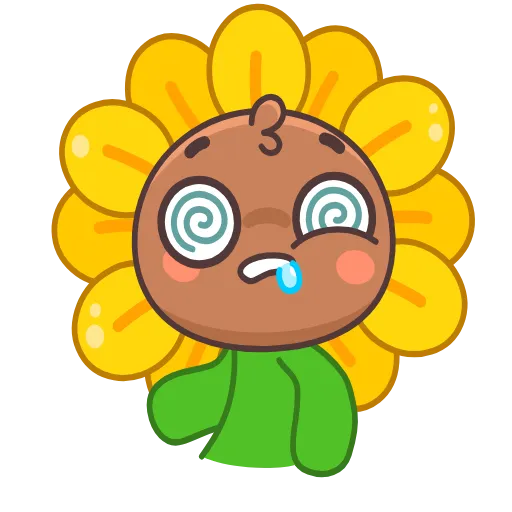 😵‍💫 Эмодзи «Sunflower» для Telegram