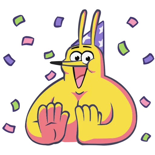🥳 Эмодзи «Солнечные зайчики» для Telegram