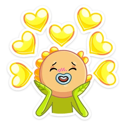 ☺️ Стикер «Санни» для Telegram