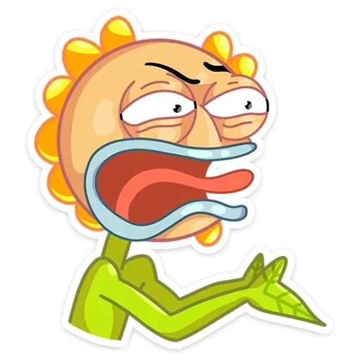 😡 Стикер «Санни» для Telegram