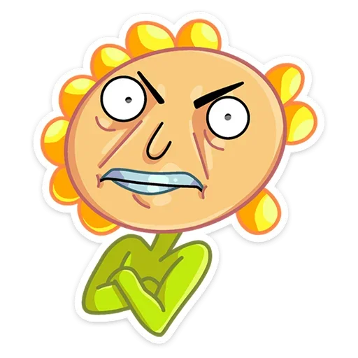 😡 Стикер «Санни» для Telegram