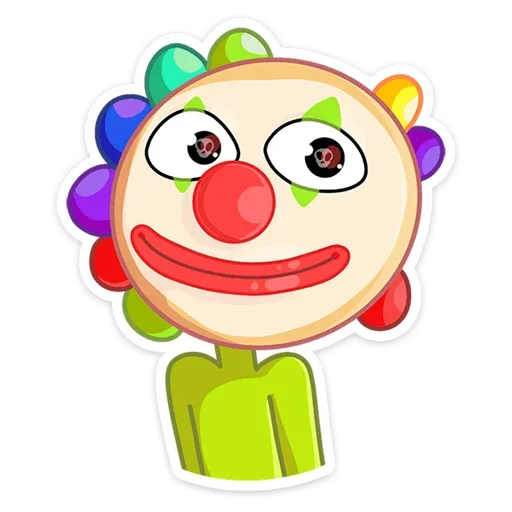 🤡 Стикер «Санни» для Telegram