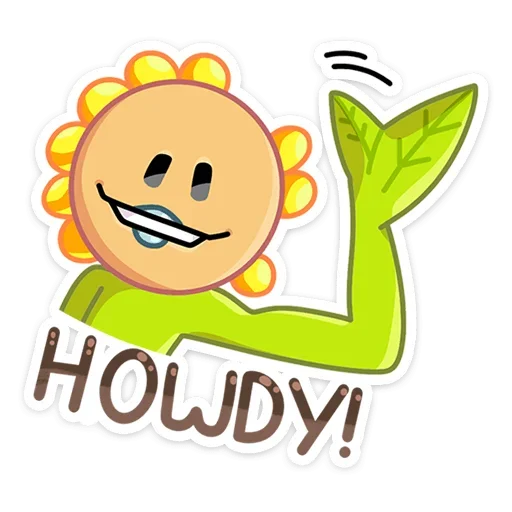 👋 Стикер «Санни» для Telegram
