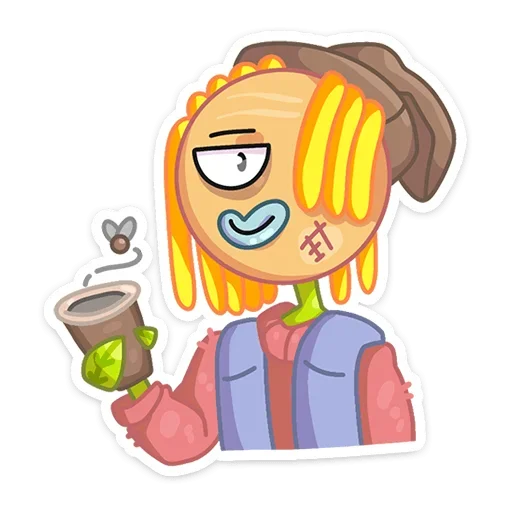 🙂 Стикер «Санни» для Telegram
