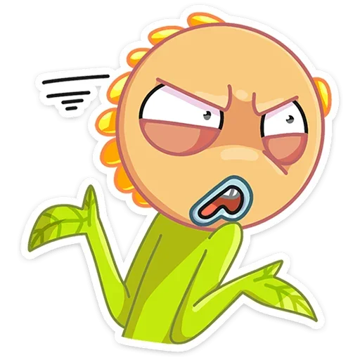 😤 Стикер «Санни» для Telegram
