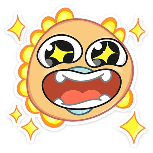 😳 Стикер «Санни» для Telegram