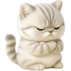 😣 Эмодзи «Супер милый кот» для Telegram