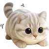 🥹 Эмодзи «Супер милый кот» для Telegram