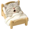 😴 Эмодзи «Супер милый кот» для Telegram