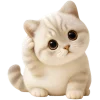 🙁 Эмодзи «Супер милый кот» для Telegram