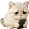 📱 Эмодзи «Супер милый кот» для Telegram