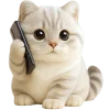 📱 Эмодзи «Супер милый кот» для Telegram