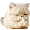 😪 Эмодзи «Супер милый кот» для Telegram