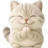 🙏 Эмодзи «Супер милый кот» для Telegram