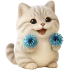 ✊ Эмодзи «Супер милый кот» для Telegram