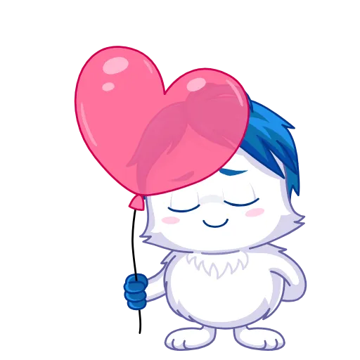 ❤️ Стикер «Супер Иму» для Telegram