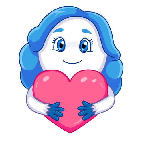 ❤️ Стикер «Супер Иму» для Telegram