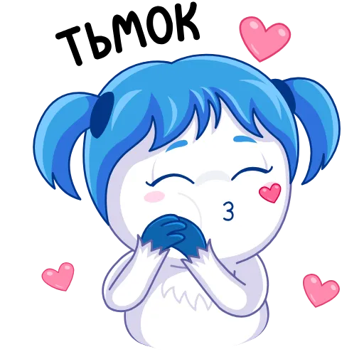 😘 Стикер «Супер Иму» для Telegram