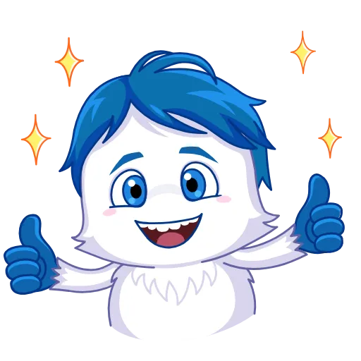 👍 Стикер «Супер Иму» для Telegram