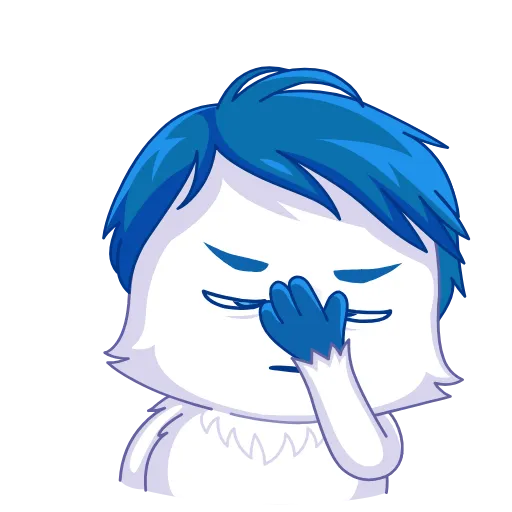 🤦 Стикер «Супер Иму» для Telegram