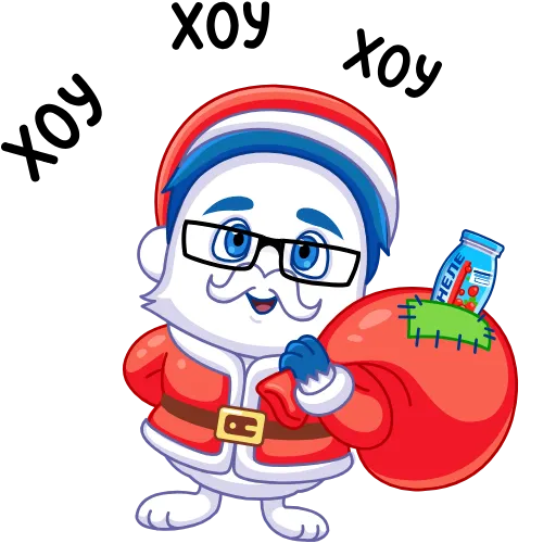🎅 Стикер «Супер Иму» для Telegram