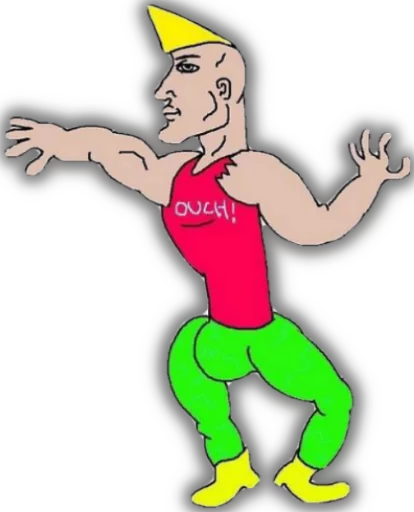 Стикерпак SuperChad для Telegram — скачать