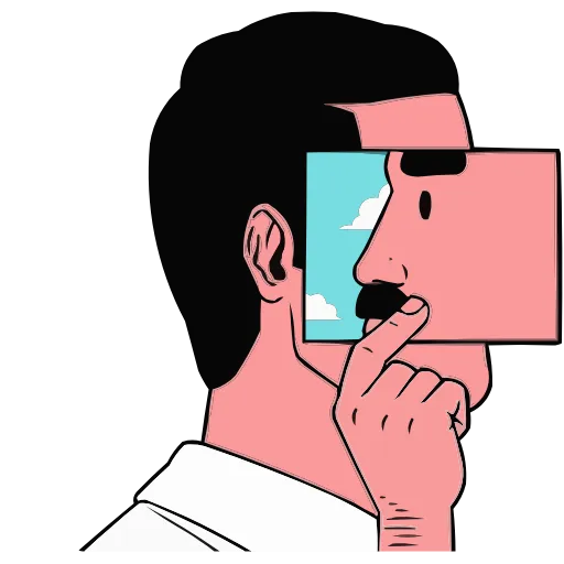 🥸 Эмодзи «Супергерои носят усы» для Telegram