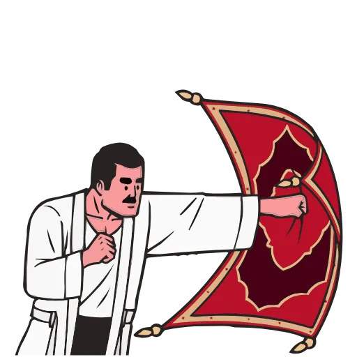 🥸 Эмодзи «Супергерои носят усы» для Telegram