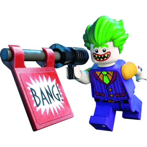 🔫 Стикер «LEGO герои» для Telegram