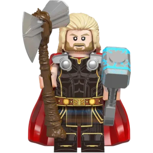 🪓 Стикер «LEGO герои» для Telegram