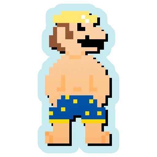 Стикерпак Super Mario для Telegram — скачать