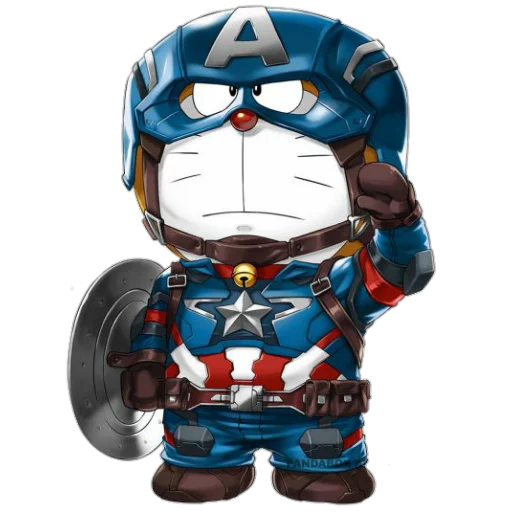🇺🇸 Стикер «Supermon» для Telegram