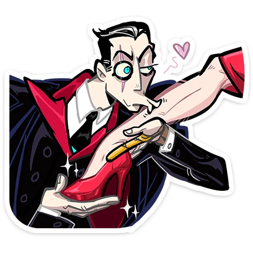 😈 Стикер «Суперзлодей» для Telegram