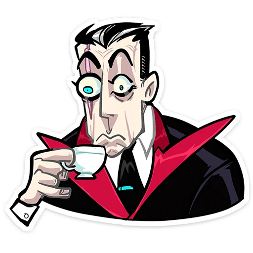 😈 Стикер «Суперзлодей» для Telegram