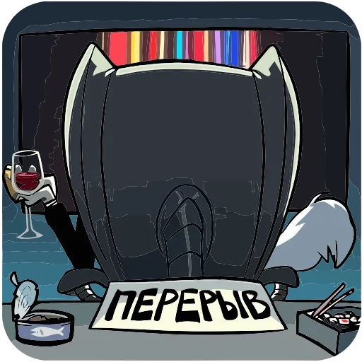 ❌ Эмодзи «Суперзлодей» для Telegram