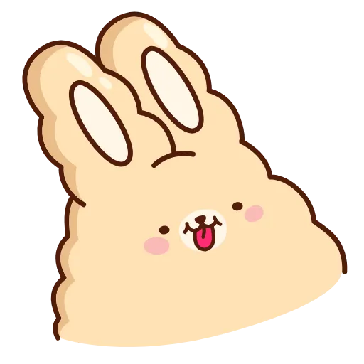 😛 Эмодзи «Кролик Супчик» для Telegram