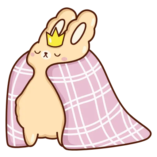 👑 Эмодзи «Кролик Супчик» для Telegram