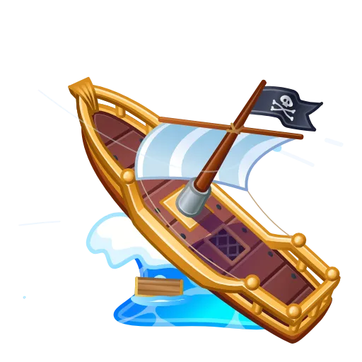 🎁 Эмодзи «Surge Board - эмодзи из новых тг подарков с доской для сёрфа» для Telegram