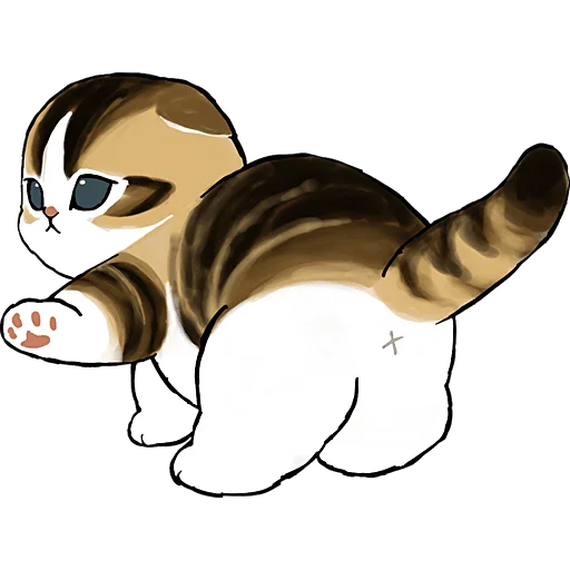 🐱 Стикер «Сурисури Нян» для Telegram